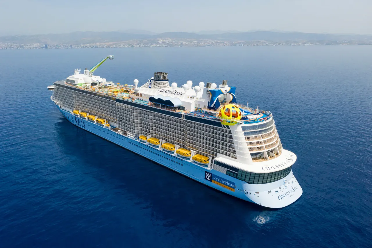 Royal Caribbean’s Odyssey of the Seas at sea